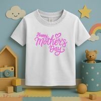Happy Mothers Day Heart Cute Gift Toddler T-Shirt thumb 3