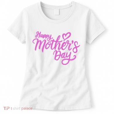 Happy Mothers Day Heart Cute Gift Women's T-Shirt