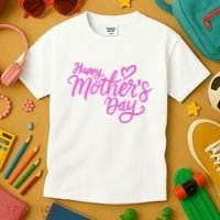 Happy Mothers Day Heart Cute Gift Kids T-Shirt thumb 3