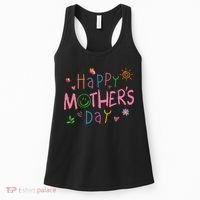 Happy Mothers Day For Baby Saying For Mom Women's Tank Top thumb 0