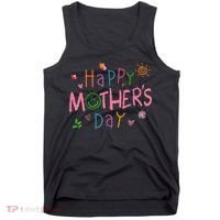 Happy Mothers Day For Baby Saying For Mom Tank Top thumb 0