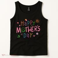 Happy Mothers Day For Baby Saying For Mom Tank Top thumb 2