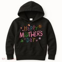 Happy Mothers Day For Baby Saying For Mom Kids Hoodie thumb 0