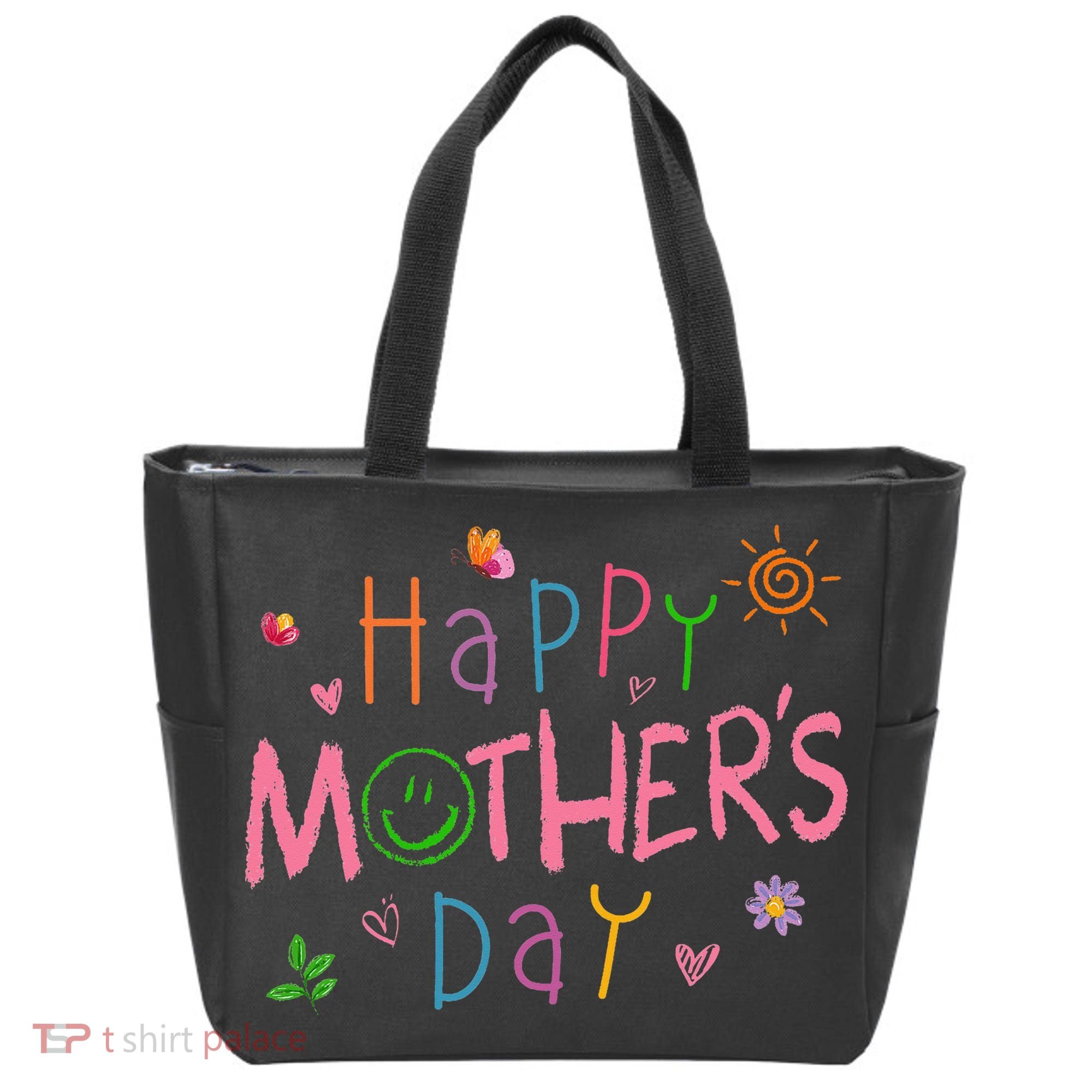 Happy Mothers Day For Baby Saying For Mom Tote Bag