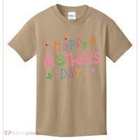 Happy Mothers Day For Baby Saying For Mom Kids T-Shirt thumb 0
