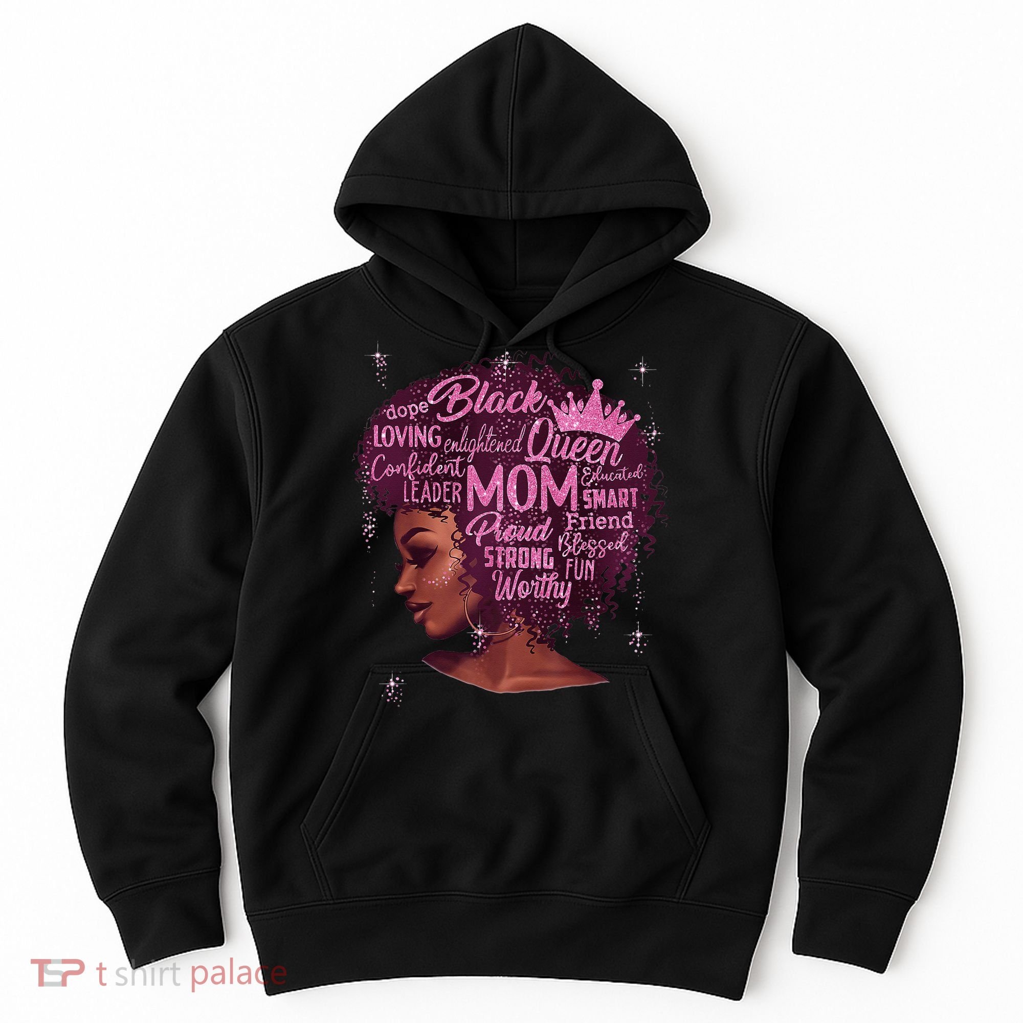 Happy MotherS Day Mom African American Hoodie