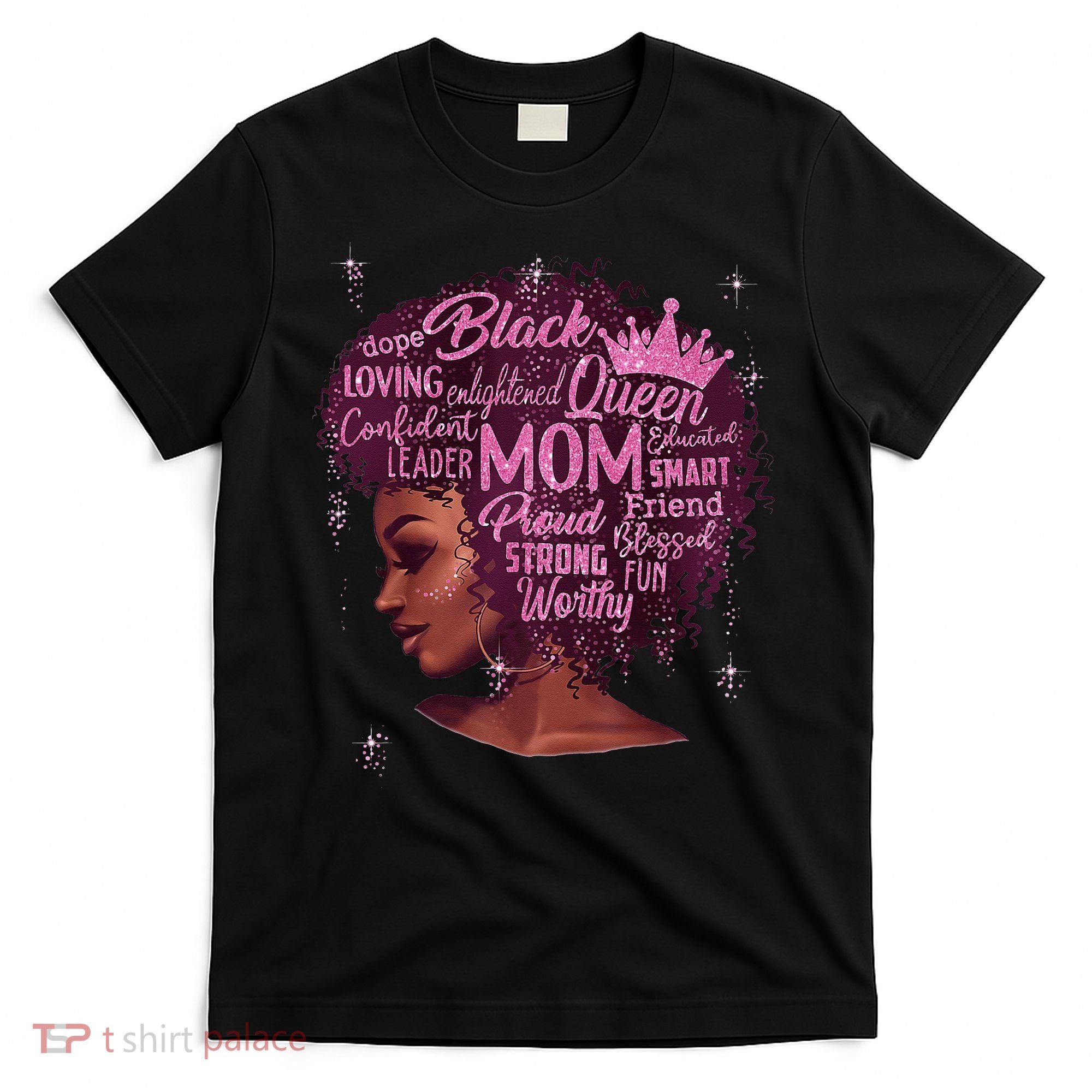 Happy MotherS Day Mom African American T-Shirt