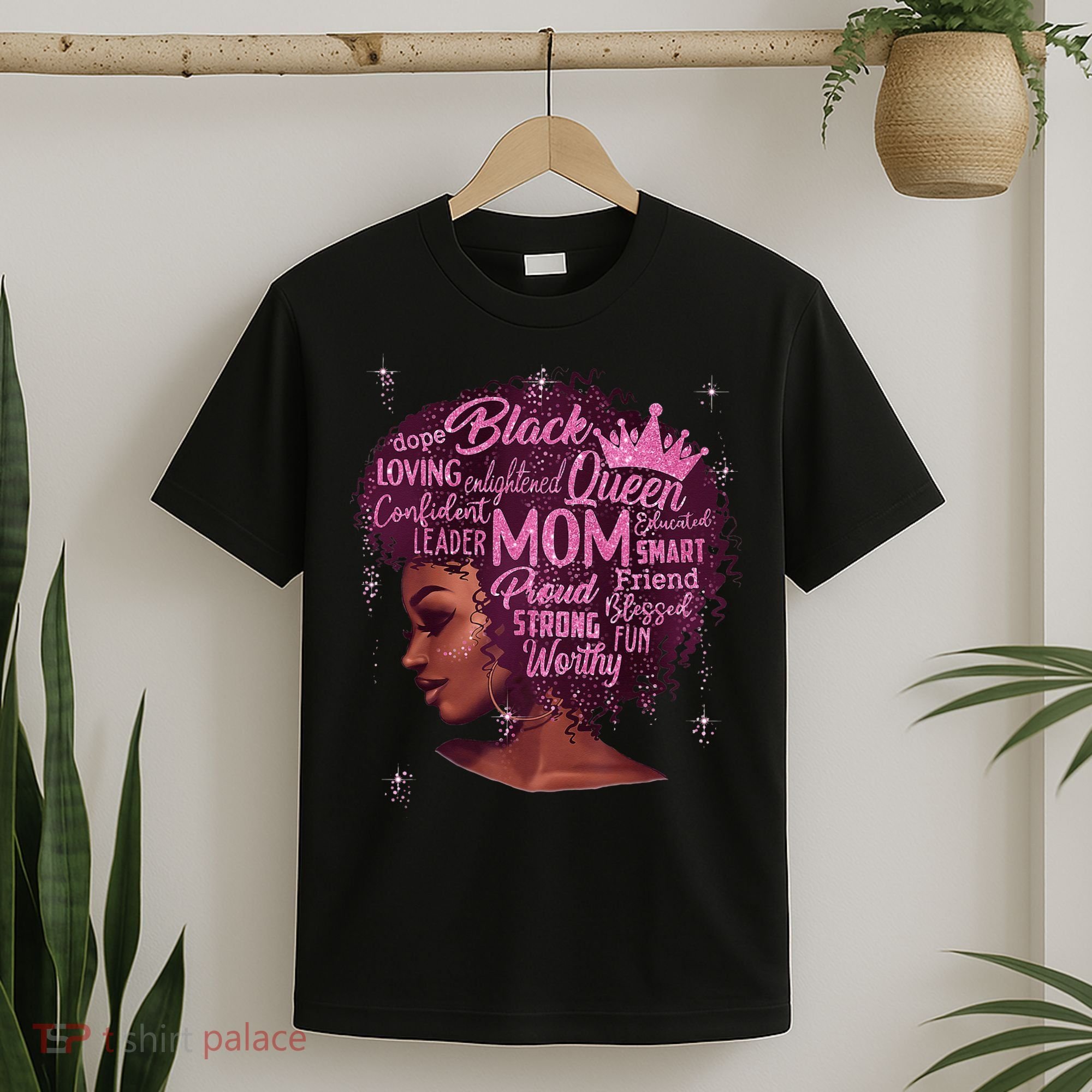 Happy MotherS Day Mom African American T-Shirt