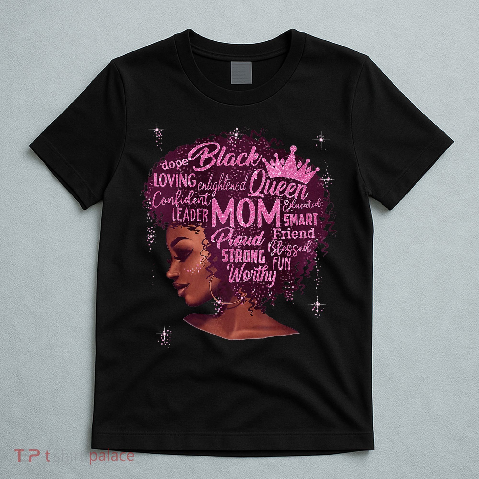 Happy MotherS Day Mom African American T-Shirt