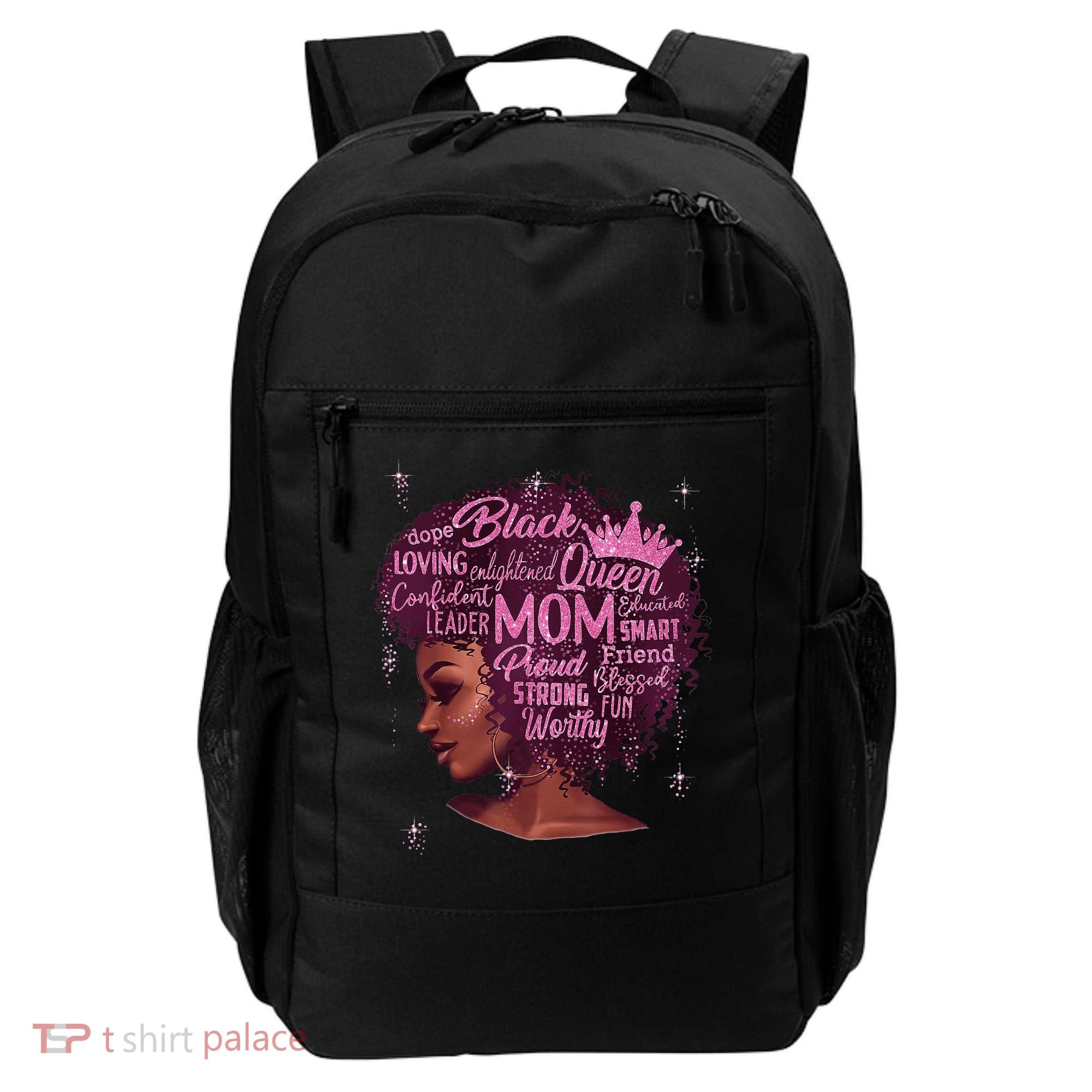 Happy MotherS Day Mom African American Backpack