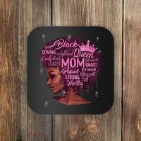 Happy MotherS Day Mom African American Coaster thumb 0