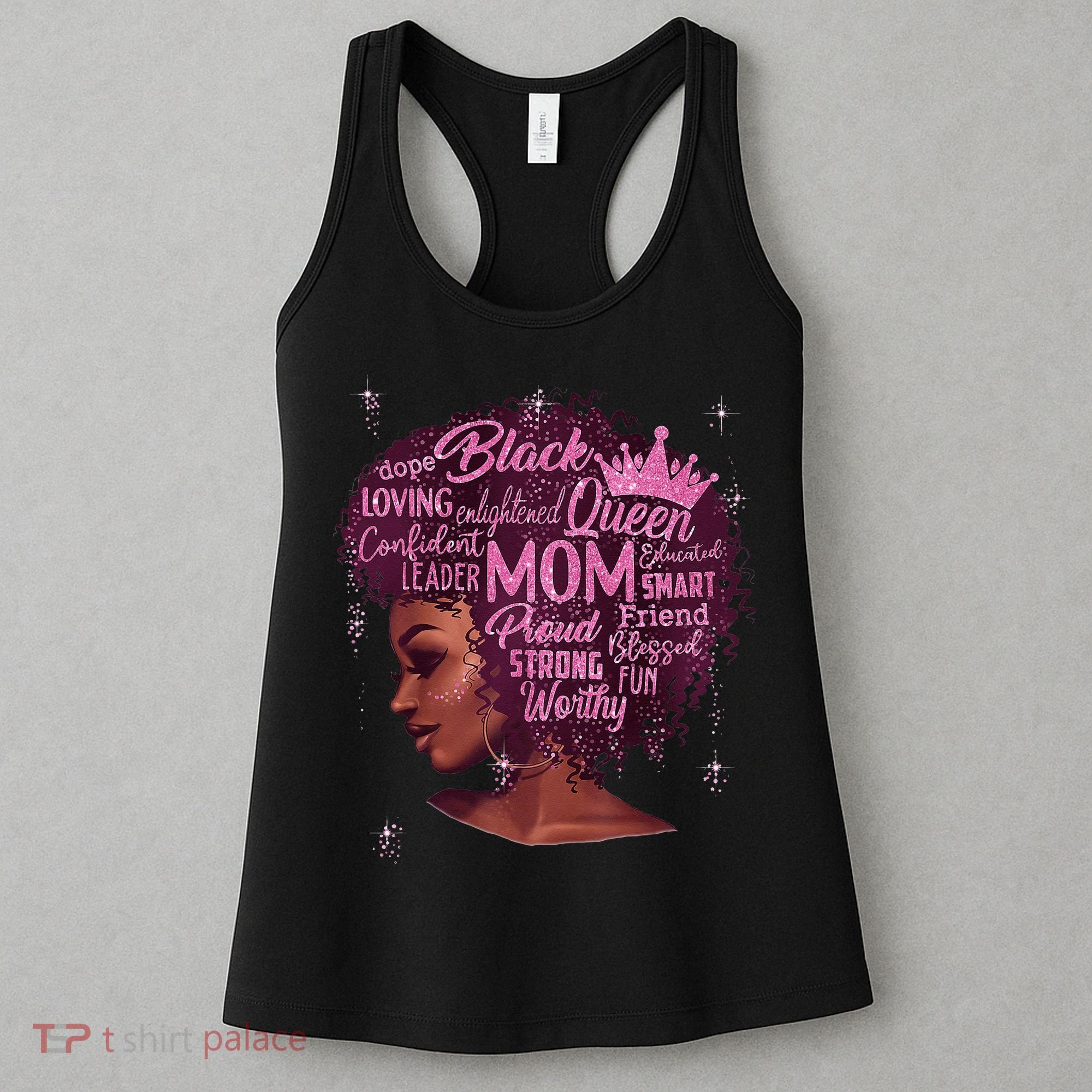 Happy MotherS Day Mom African American Women's Tank Top