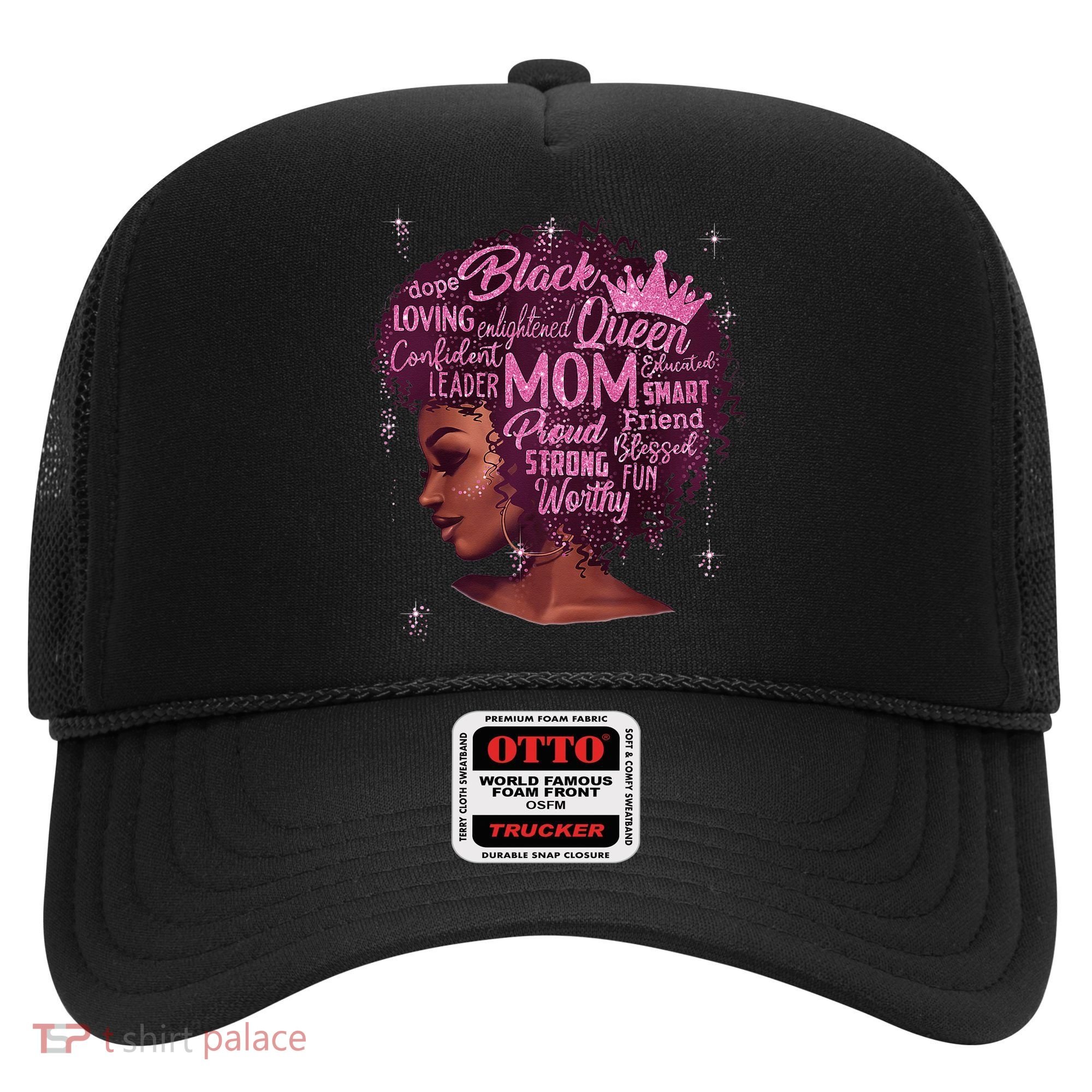 Happy MotherS Day Mom African American Hat