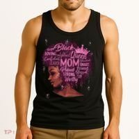 Happy MotherS Day Mom African American Tank Top thumb 3