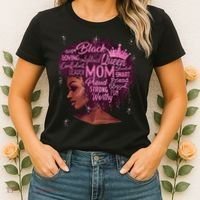 Happy MotherS Day Mom African American Women's T-Shirt thumb 2
