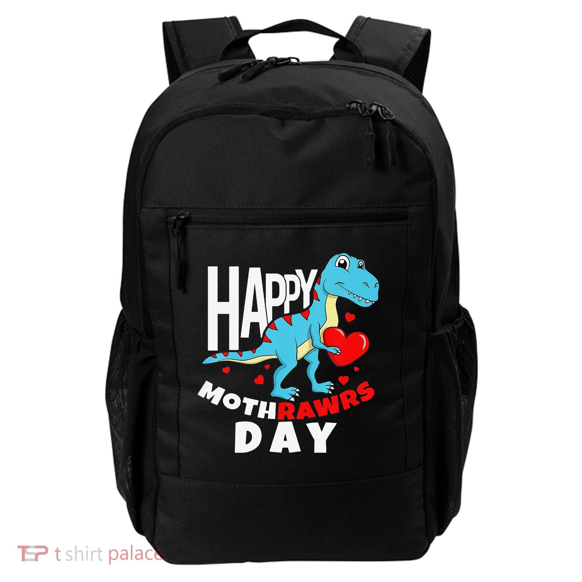 Happy Mother's Day Son For Mom Rawr Trex Dino Backpack