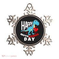 Happy Mother's Day Son For Mom Rawr Trex Dino Ornament thumb 0