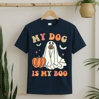 Halloween My Dog Is My Boo Spooky Season Ghost T-Shirt thumb 2
