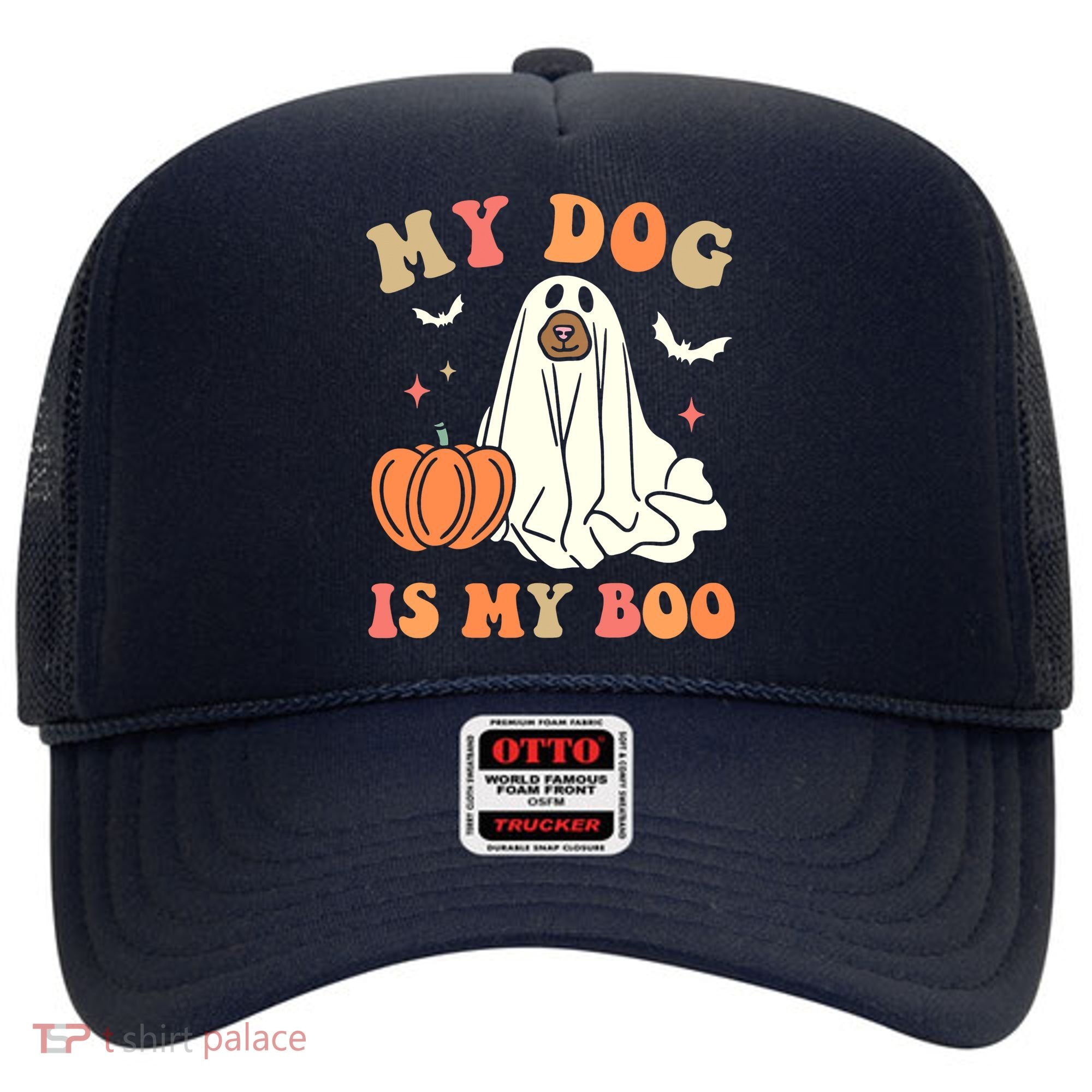 Halloween My Dog Is My Boo Spooky Season Ghost Hat