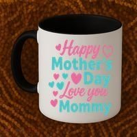 Happy Mothers Day For Baby Saying For Mom Coffee Mug thumb 2