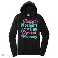 Happy Mothers Day For Baby Saying For Mom Women's Hoodie thumb 0