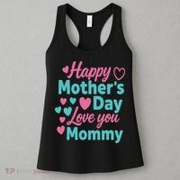 Happy Mothers Day For Baby Saying For Mom Women's Tank Top thumb 3