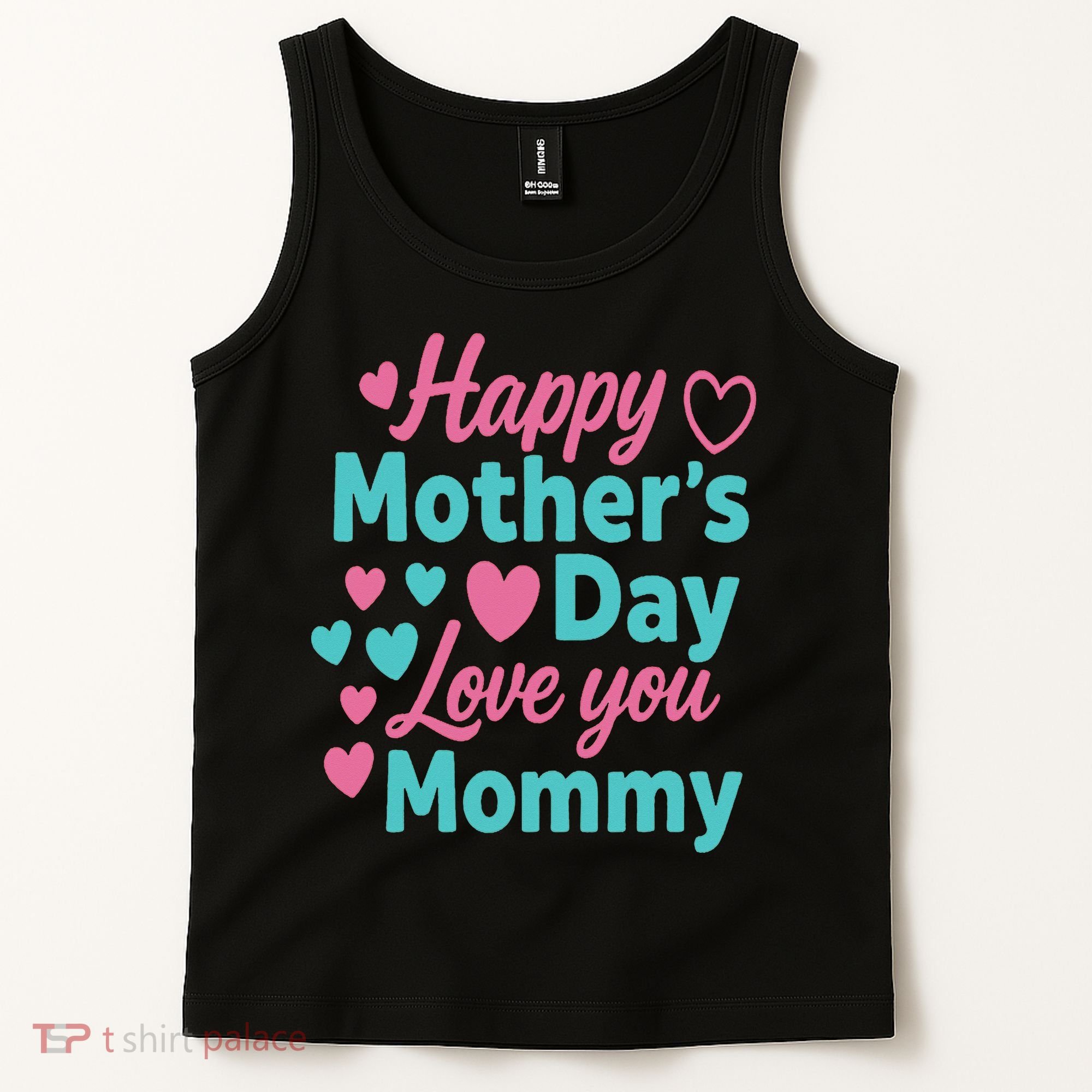 Happy Mothers Day For Baby Saying For Mom Tank Top
