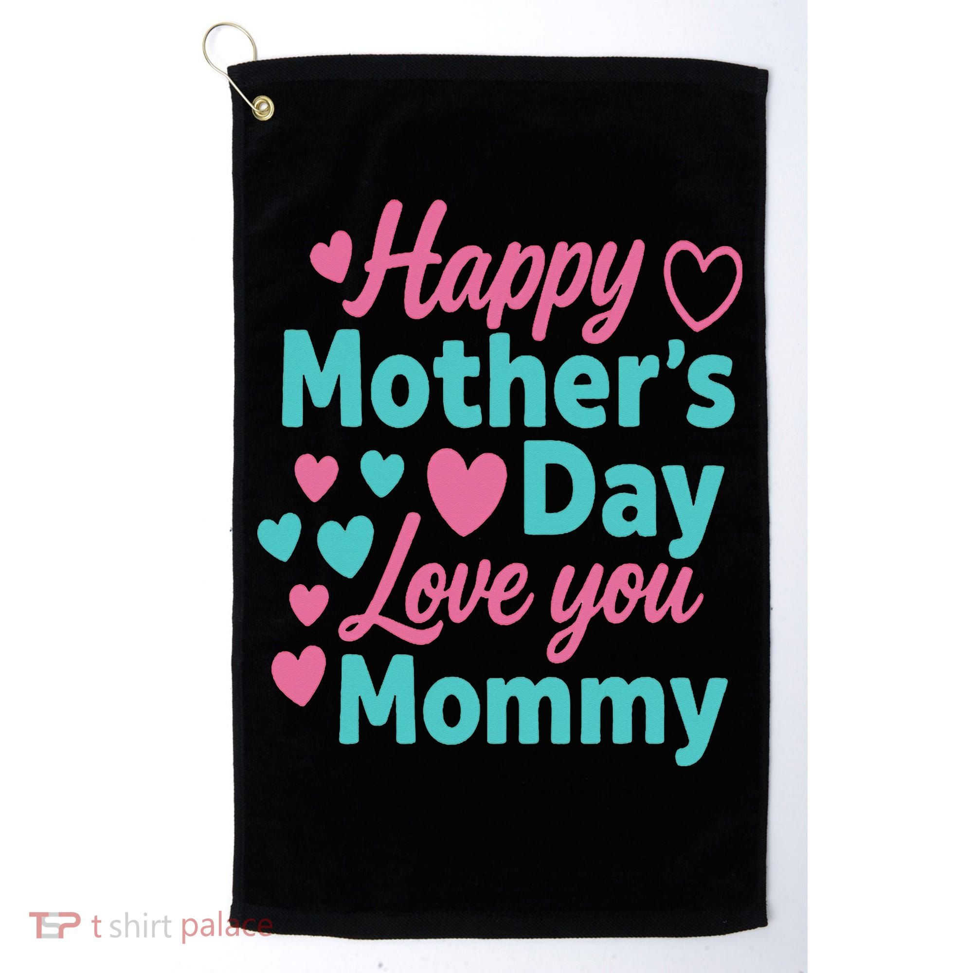 Happy Mothers Day For Baby Saying For Mom Golf Towel