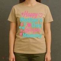 Happy Mothers Day For Baby Saying For Mom T-Shirt thumb 4