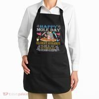 Happy Mole Day Celebrate AvogadroS Mole 6.02 X 10 October Apron thumb 2