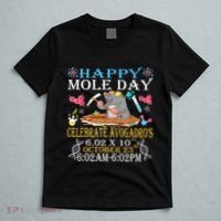 Happy Mole Day Celebrate AvogadroS Mole 6.02 X 10 October T-Shirt thumb 5