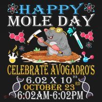 Happy Mole Day Celebrate AvogadroS Mole 6.02 X 10 October Bucket Hat thumb 4