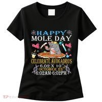 Happy Mole Day Celebrate AvogadroS Mole 6.02 X 10 October Women's T-Shirt thumb 0