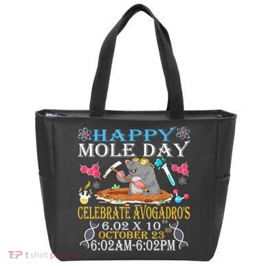 Happy Mole Day Celebrate AvogadroS Mole 6.02 X 10 October Tote Bag