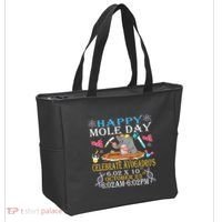 Happy Mole Day Celebrate AvogadroS Mole 6.02 X 10 October Tote Bag thumb 2