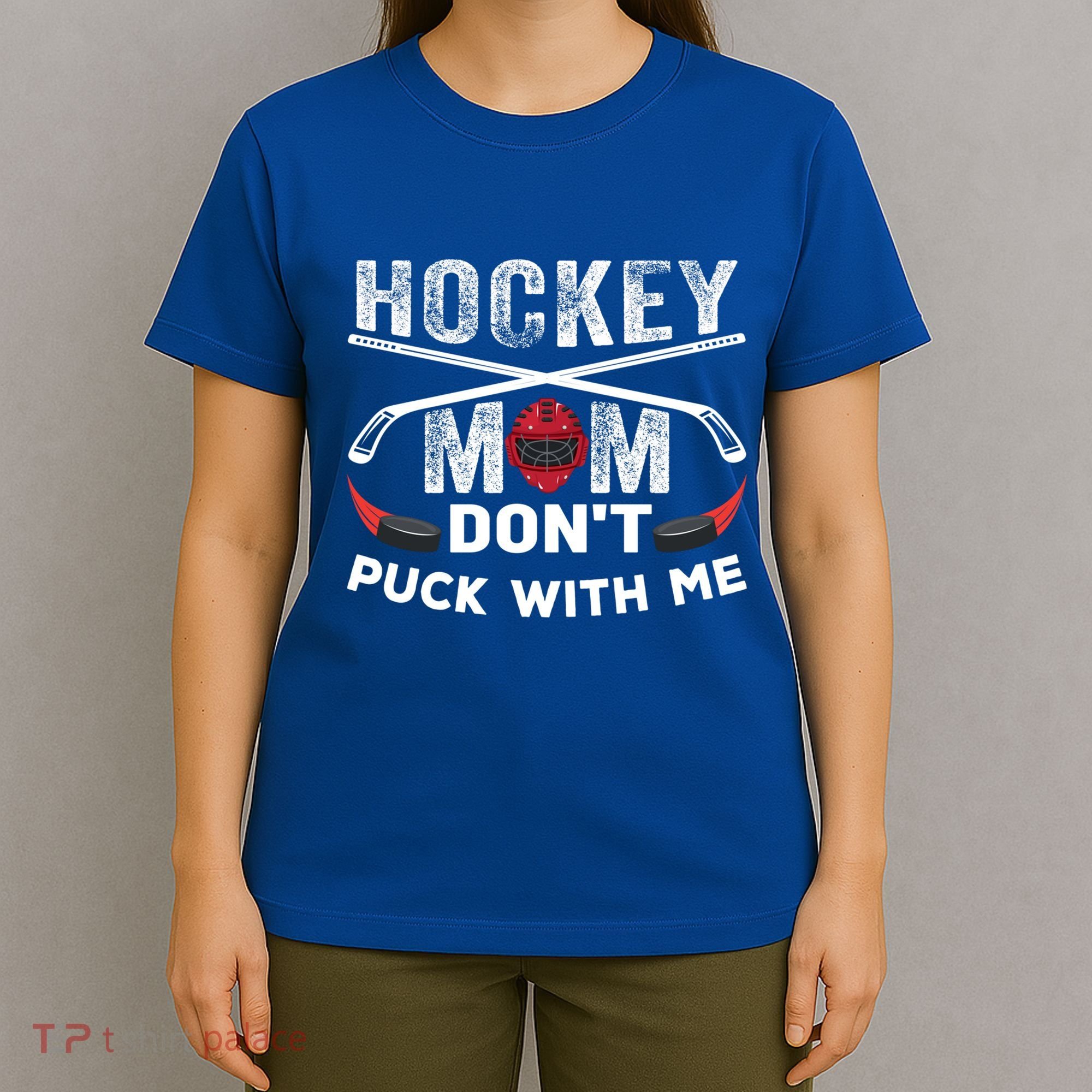 Hockey Mom DonT Puck With Me Moms Sports Gift T-Shirt