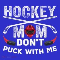 Hockey Mom DonT Puck With Me Moms Sports Gift Women's Tank Top thumb 5