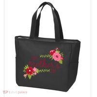 Happy Mother's Day Flower Tote Bag thumb 3