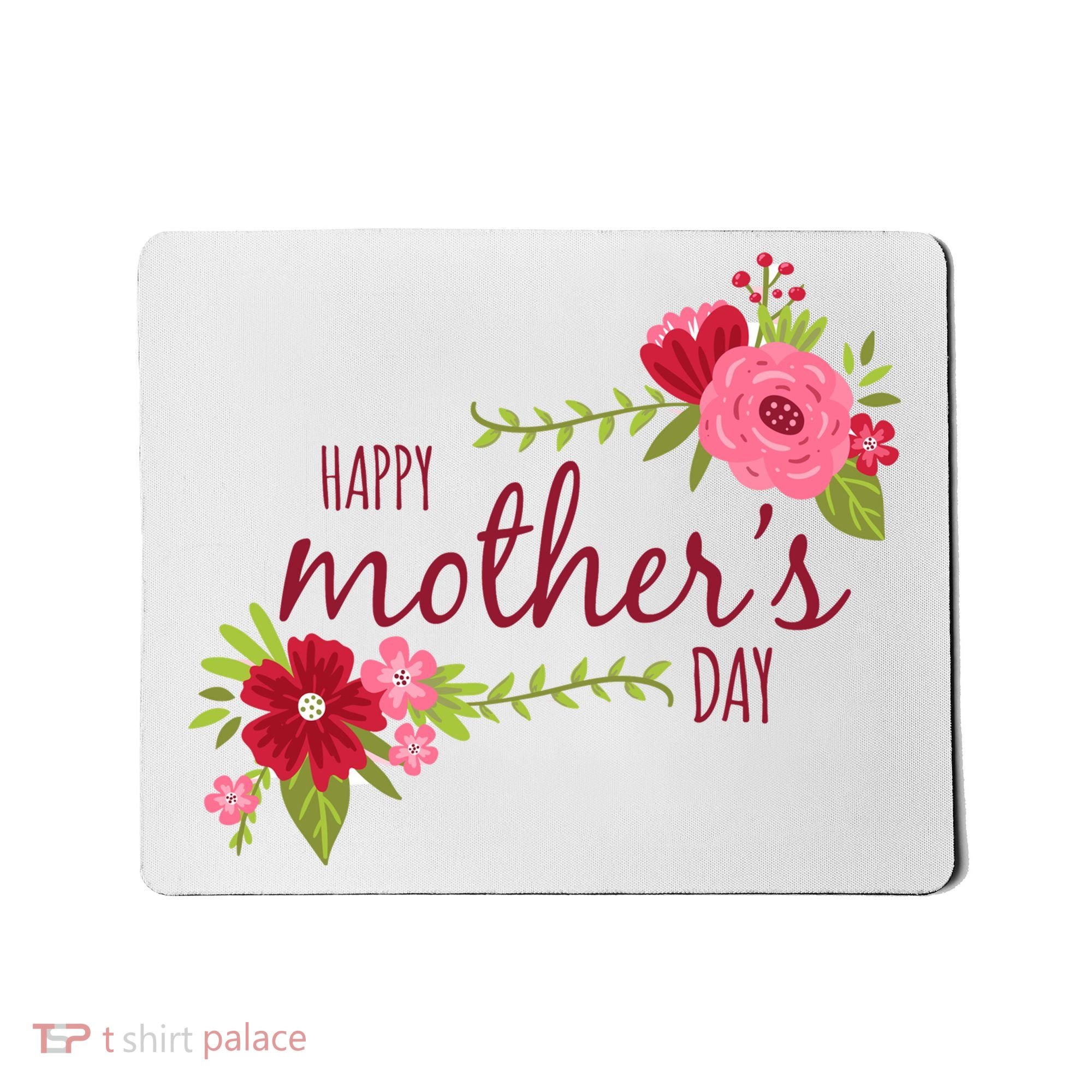 Happy Mother's Day Flower Mousepad