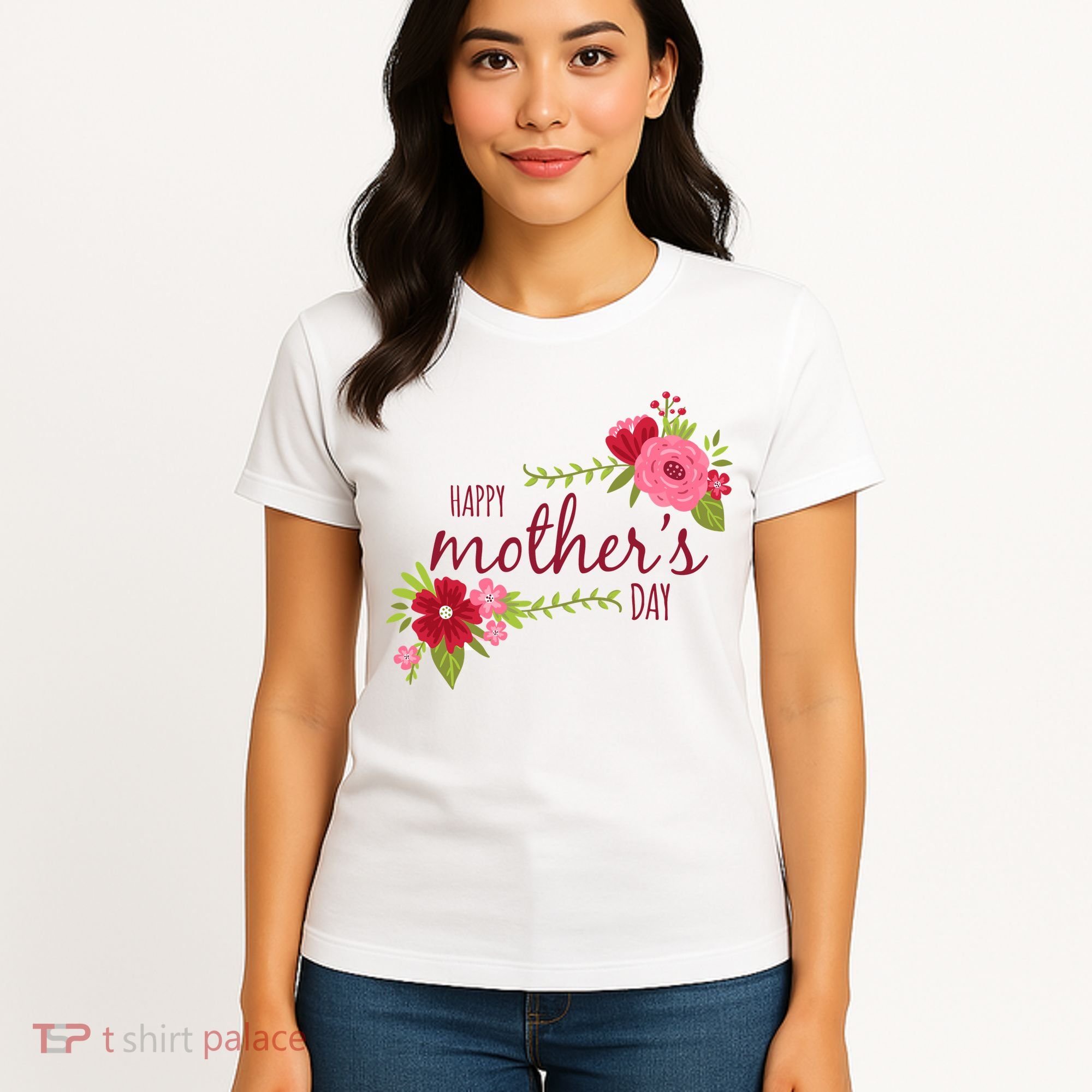Happy Mother's Day Flower Women's T-Shirt