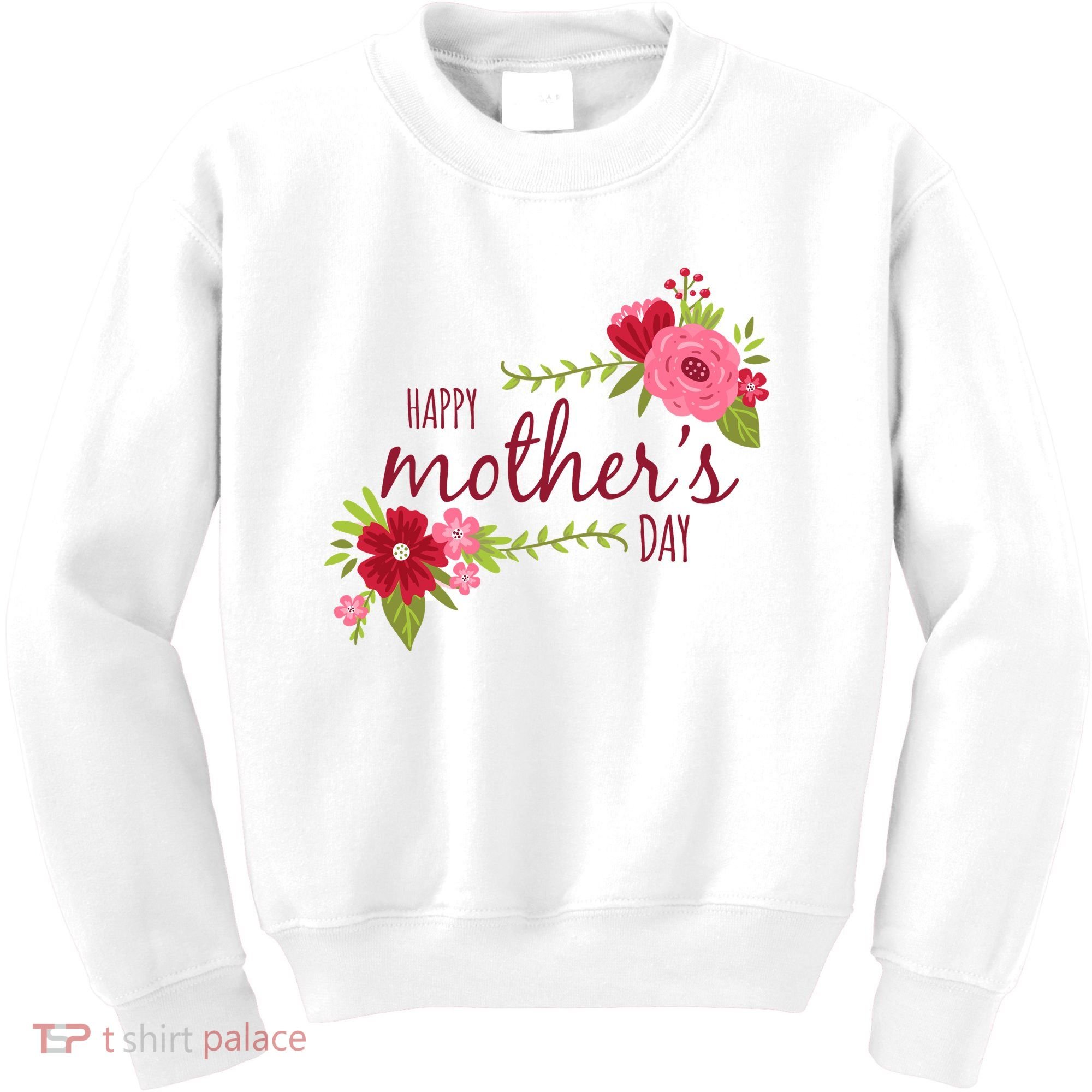 Happy Mother's Day Flower Kids Sweatshirt