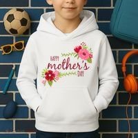 Happy Mother's Day Flower Kids Hoodie thumb 2