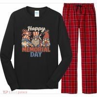 Happy Memorial Day Long Sleeve Pajama Set thumb 0