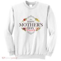 Happy Mother's Day Best Mom Ever Floral Sweatshirt thumb 0