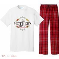 Happy Mother's Day Best Mom Ever Floral Pajama Set thumb 0