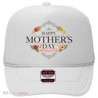 Happy Mother's Day Best Mom Ever Floral Hat thumb 0