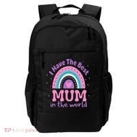 Happy Mothers Day For And Baby Funny Mom Mum Backpack thumb 0