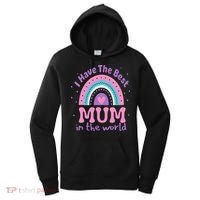 Happy Mothers Day For And Baby Funny Mom Mum Women's Hoodie thumb 0