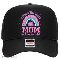 Happy Mothers Day For And Baby Funny Mom Mum Hat thumb 0
