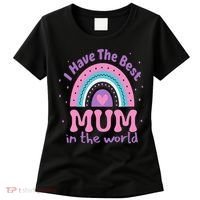Happy Mothers Day For And Baby Funny Mom Mum Women's T-Shirt thumb 0